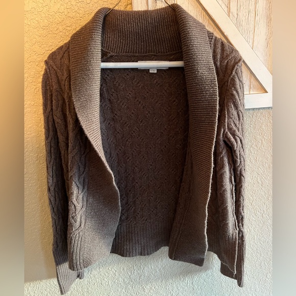 LOFT Sweaters - Loft Knitted Cardigan | Women’s Medium | Chocolate